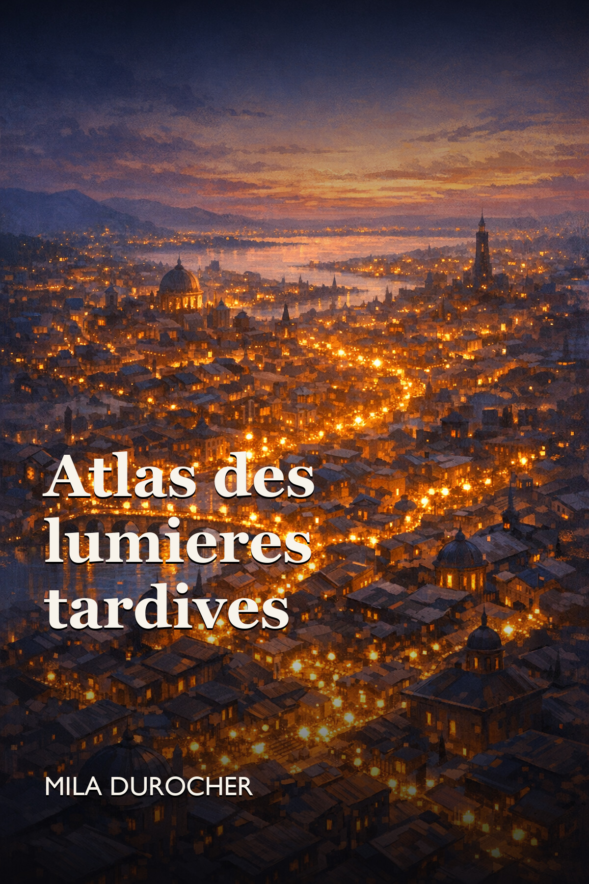 Couverture de Atlas des lumières tardives