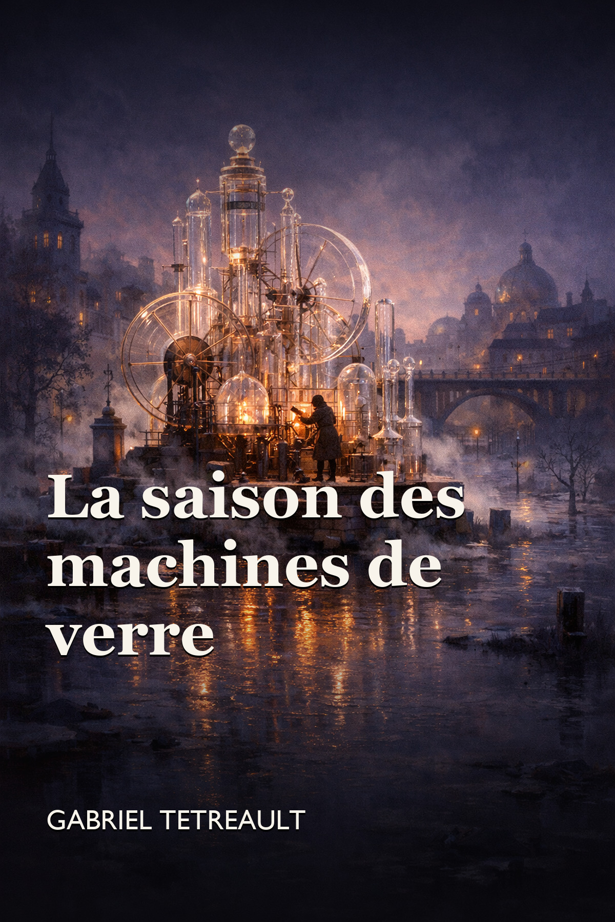 Couverture de La saison des machines de verre