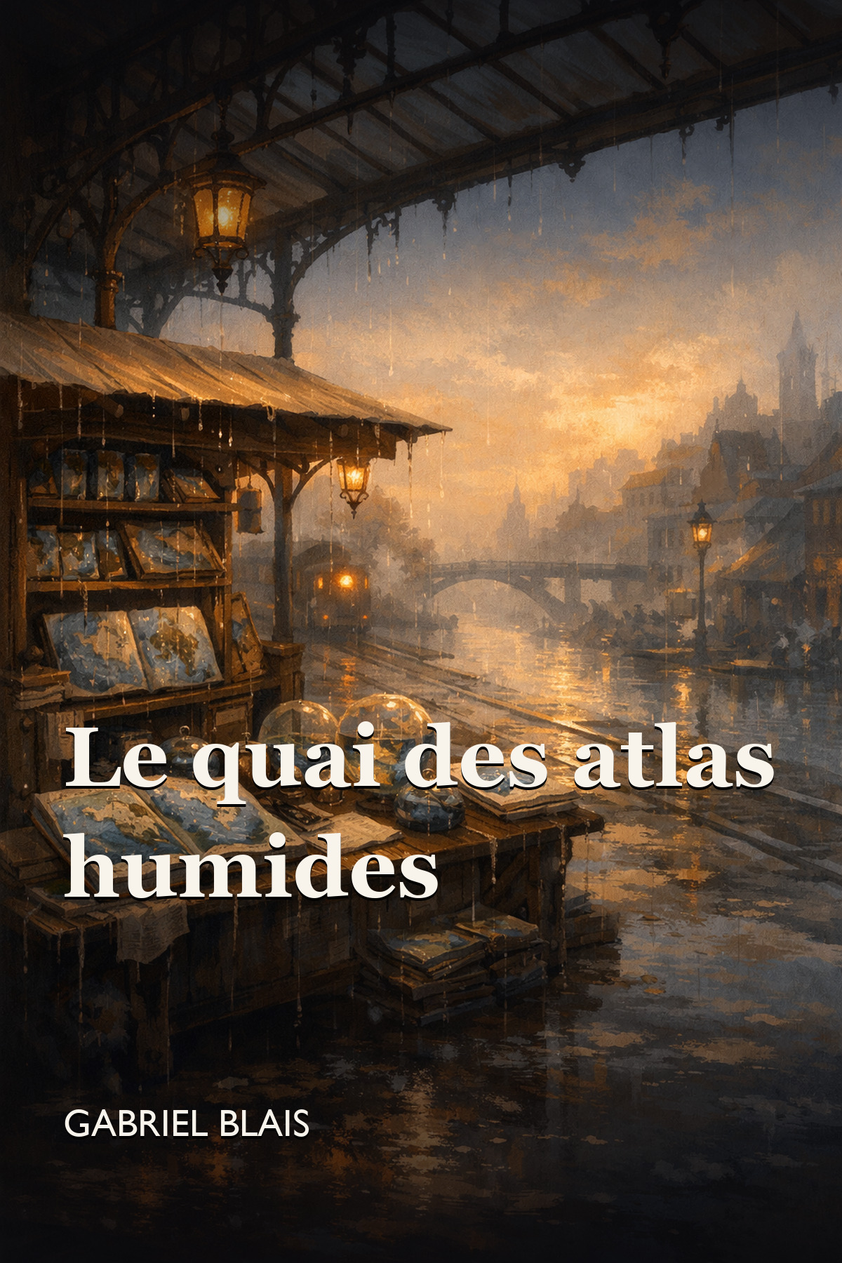 Couverture de Le quai des atlas humides