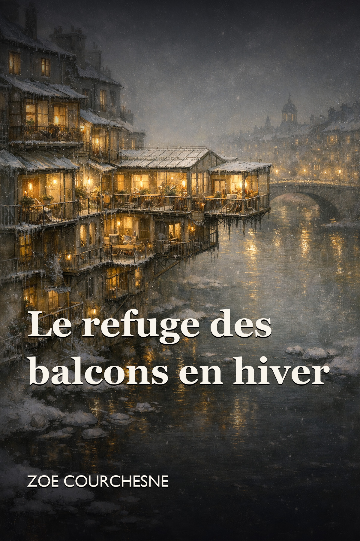 Couverture de Le refuge des balcons en hiver