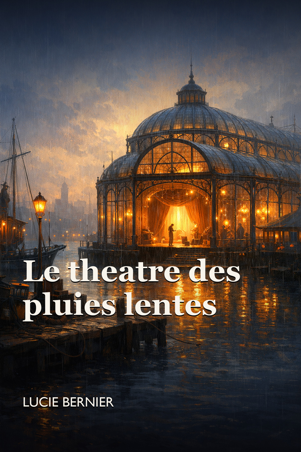 Couverture de Le théâtre des pluies lentes