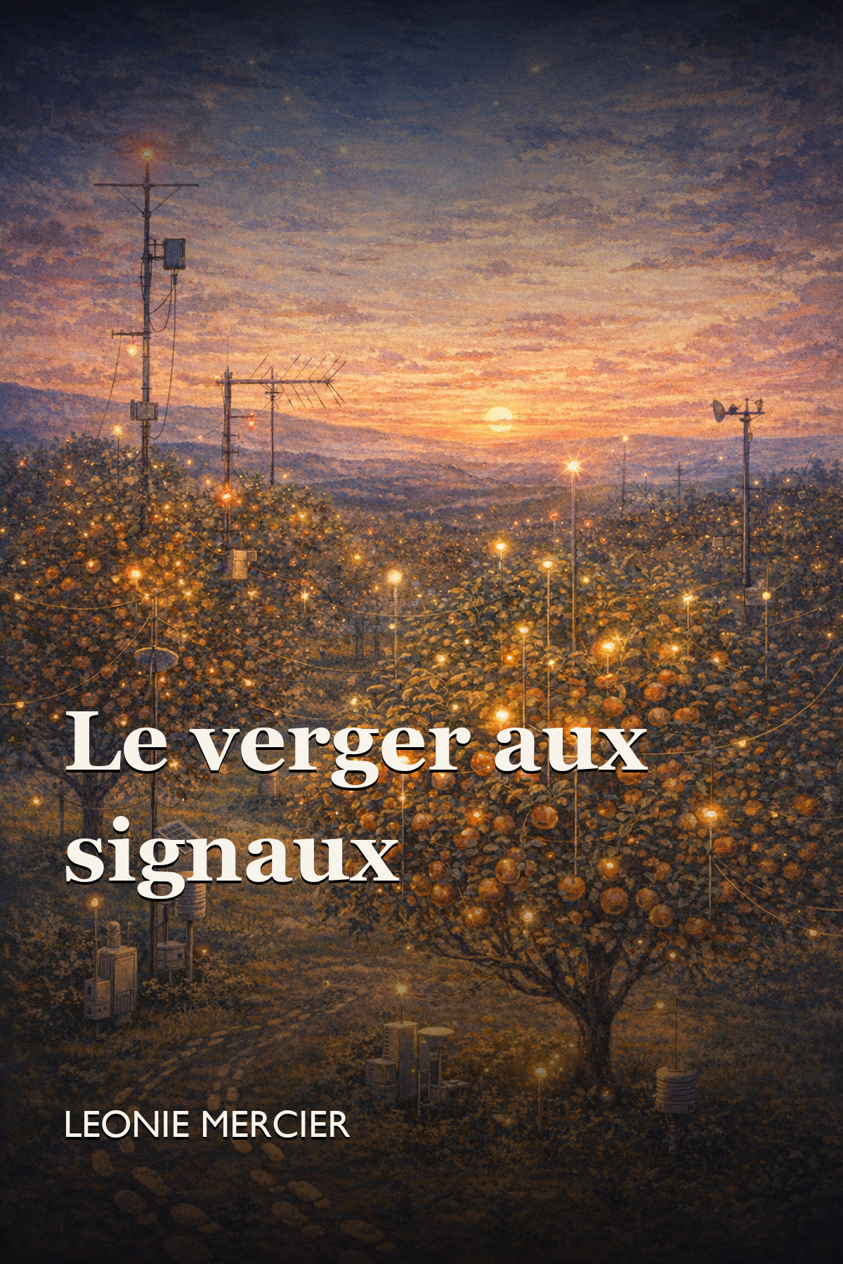 Couverture de Le verger aux signaux