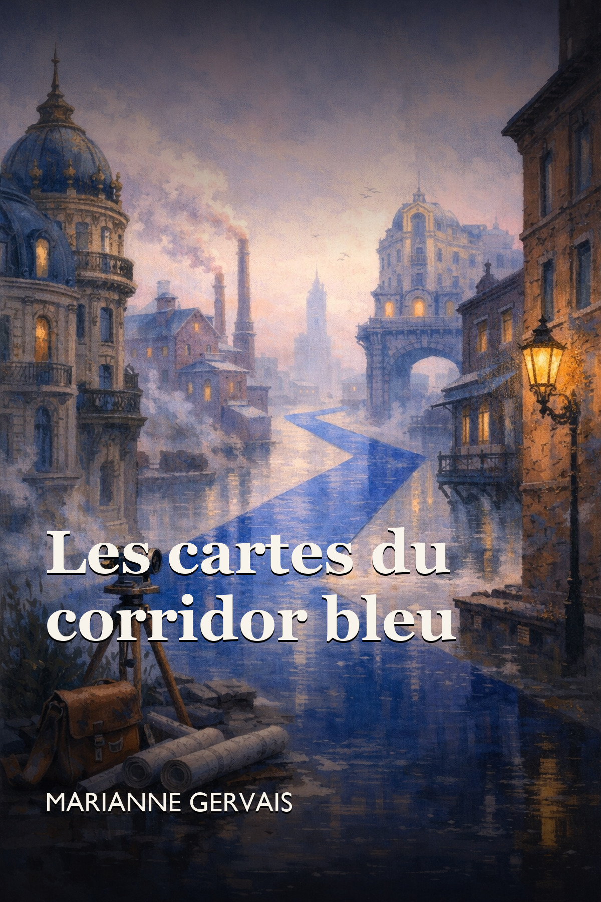 Couverture de Les cartes du corridor bleu