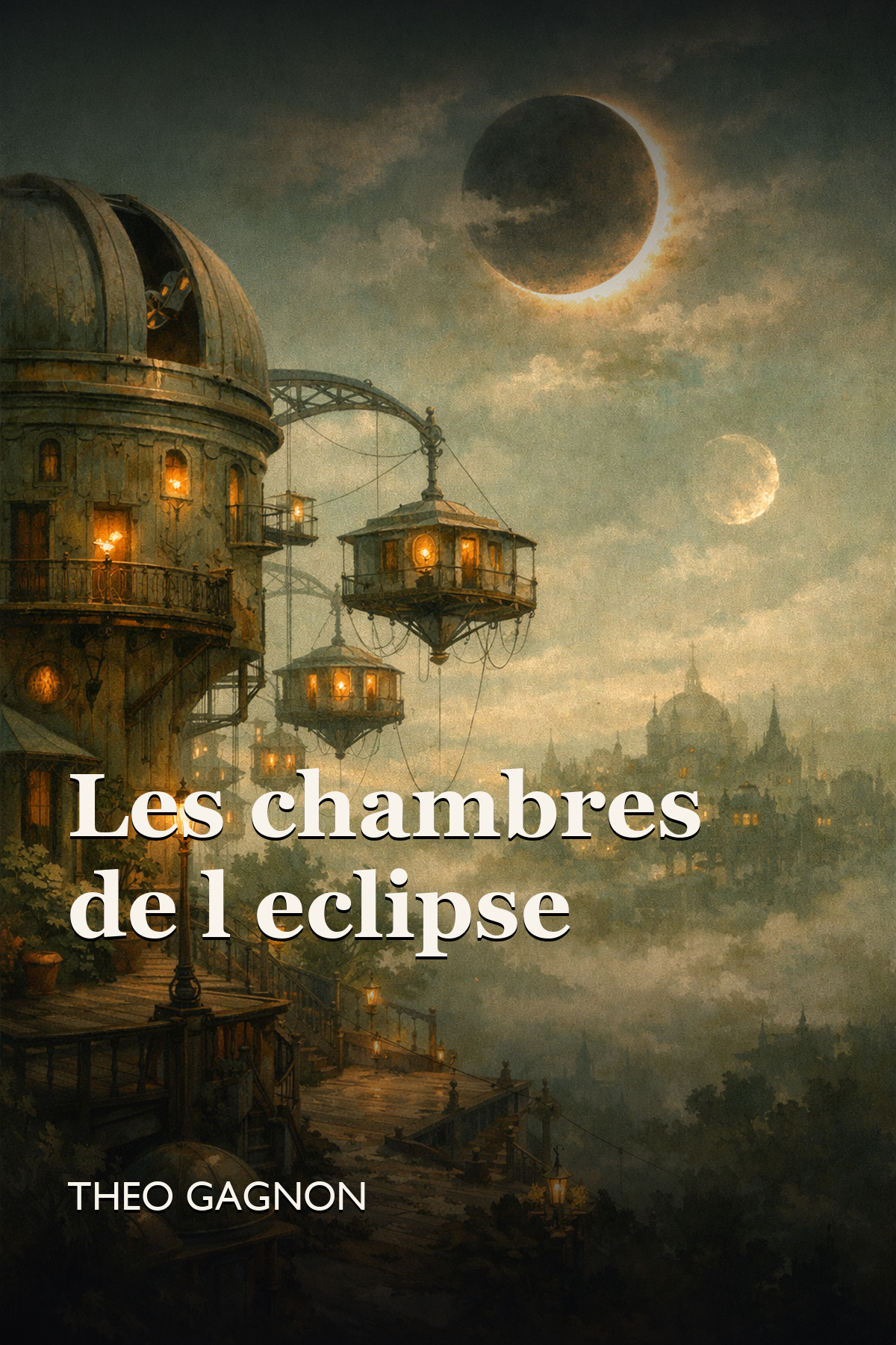 Couverture de Les chambres de l'éclipse