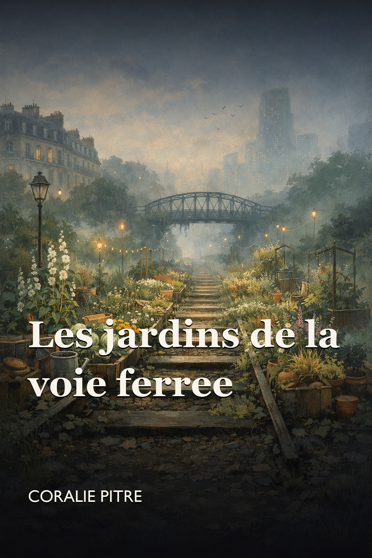 Couverture de Les jardins de la voie ferrée
