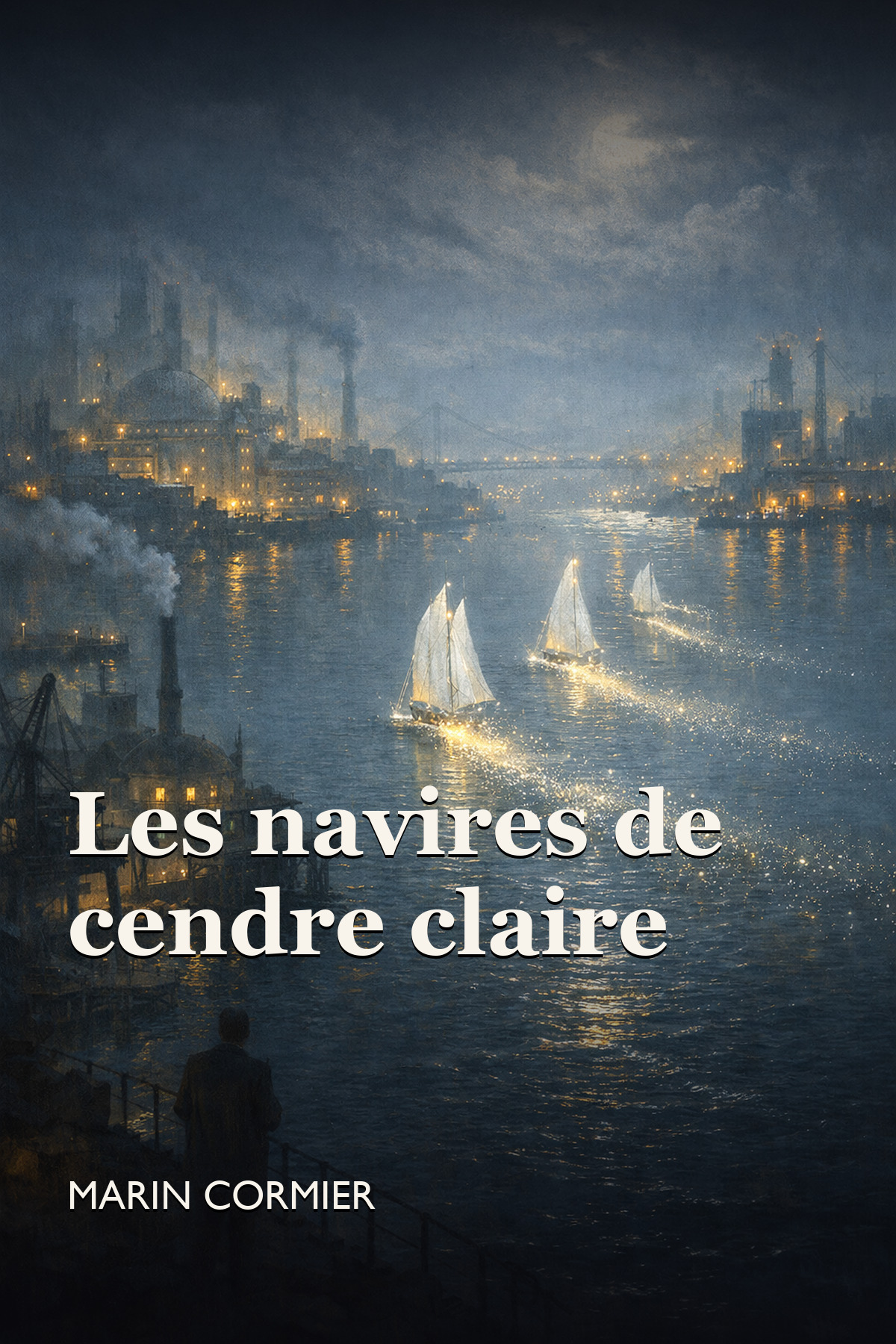 Couverture de Les navires de cendre claire